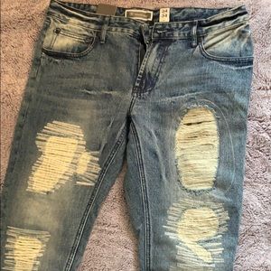 Ripped Blue jeans 34x34